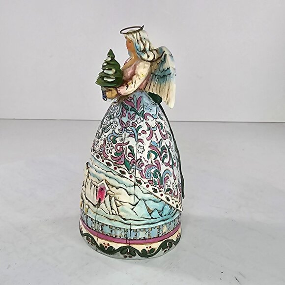 Jim Shore Heartwood Creek Landscape Sleeps Four Seasons Angel Figurine 2006 4.5" - Picture 5 of 8